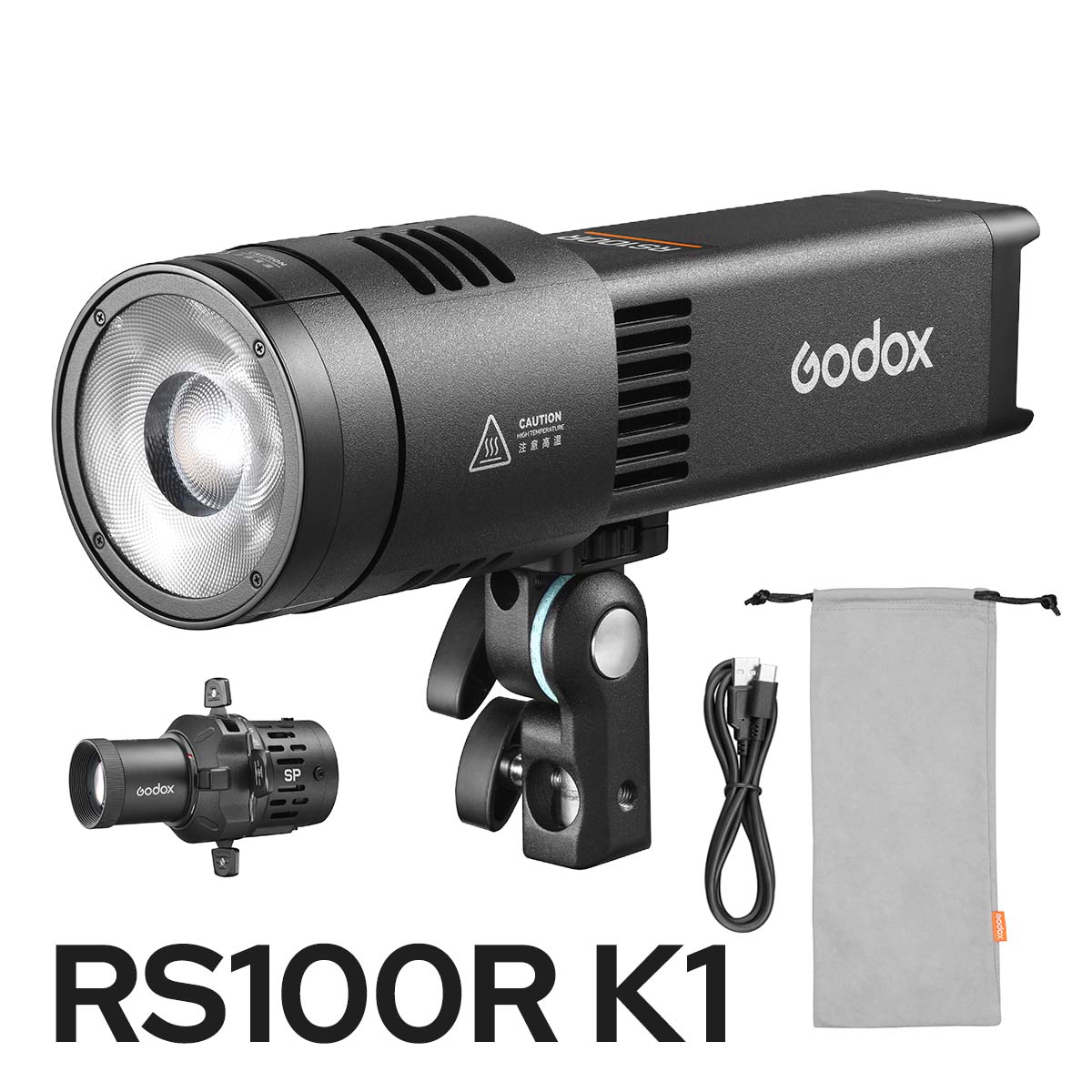 Godox RS100R LEDビデオライト RGB フルカラー バッテリー内蔵