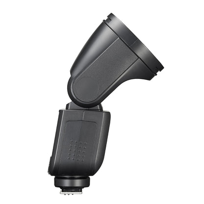 Godox V1mid-F V1 mid for Fujifilm 富士フィルム対応 ラウンドヘッド ストロボ フラッシュ 55Ws TTL HSS USB-C対応リチウムバッテリー タッチスクリーン 2Wモデリングランプ Godox Optical System