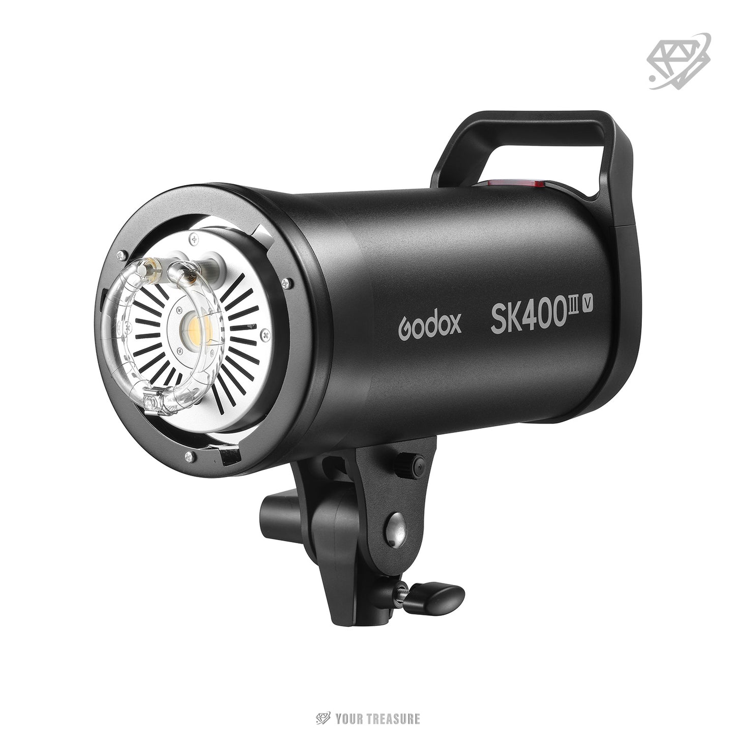 Godox SK400III-V SK400IIV スタジオフラッシュ 400Ws GN65 10Wモデリングランプ 2.4Gワイヤレス Xシステム 5700±200K 日本語説明書付