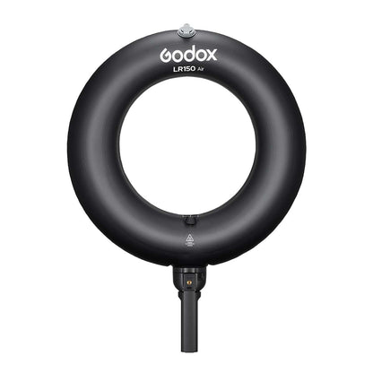 Godox LR150 Air LEDリングライト エアー式リングライト 2800K-6500K アプリ操作対応 CRI97 TLCI98 バッテリー内蔵 USB-C 配信 自撮り ポートレート撮影 美容撮影