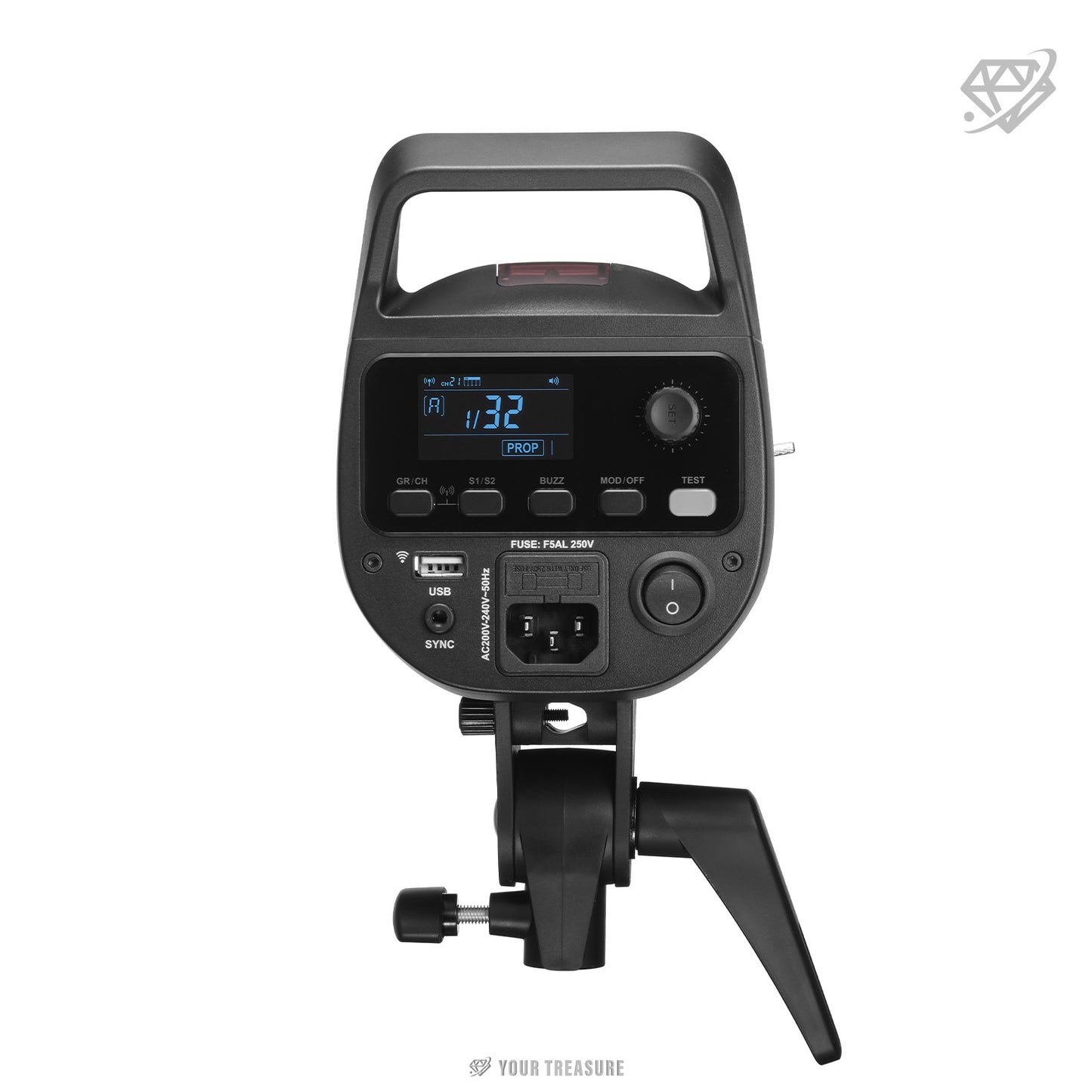 Godox SK400III-V SK400IIV スタジオフラッシュ 400Ws GN65 10Wモデリングランプ 2.4Gワイヤレス Xシステム 5700±200K 日本語説明書付