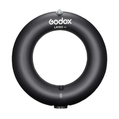 Godox LR150 Air LEDリングライト エアー式リングライト 2800K-6500K アプリ操作対応 CRI97 TLCI98 バッテリー内蔵 USB-C 配信 自撮り ポートレート撮影 美容撮影