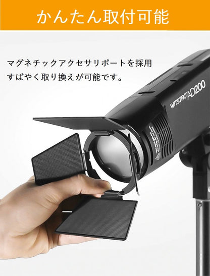 日本正規代理店GodoxAK-R1AD200H200R用アクセサリーキット[オリジナルセット]
