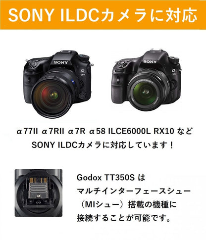 日本正規代理店GodoxTT350SスピードライトTTLSONY対応[オリジナルセット]