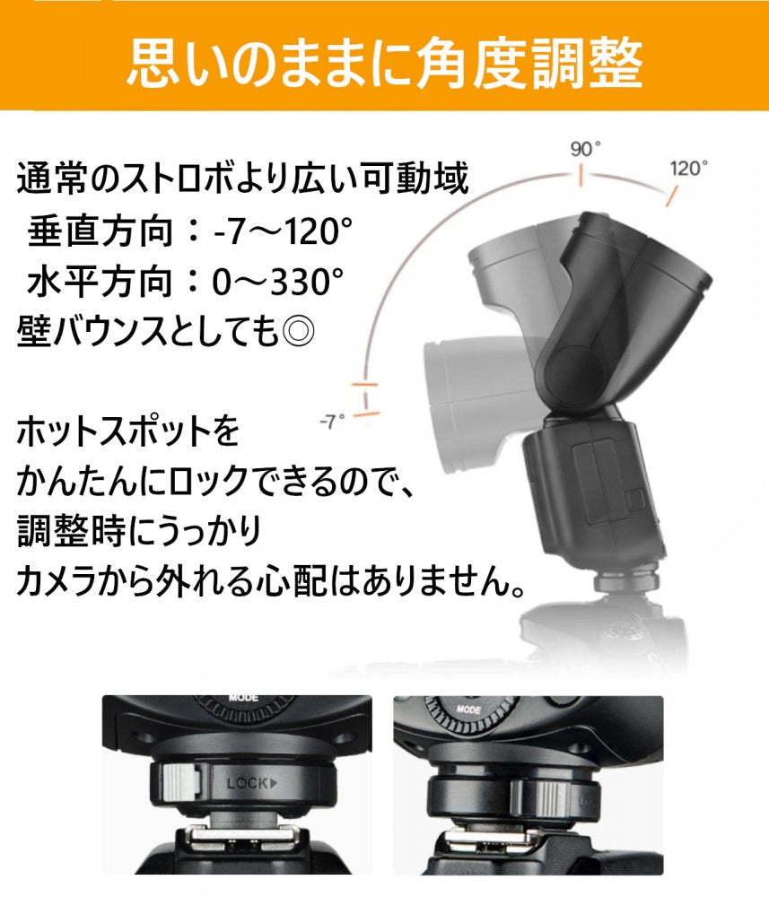 国内正規代理店] Godox V1-S V1 Sony ソニー対応 フラッシュ ストロボ