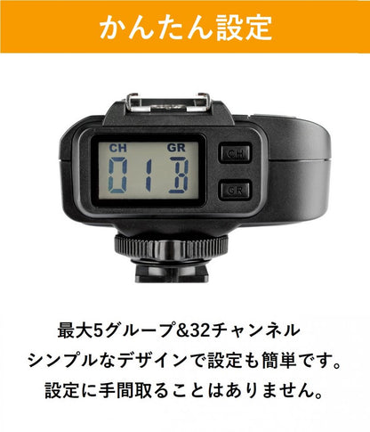 日本正規代理店GodoxX1R-Cワイヤレス受信機レシーバー[オリジナルセット]