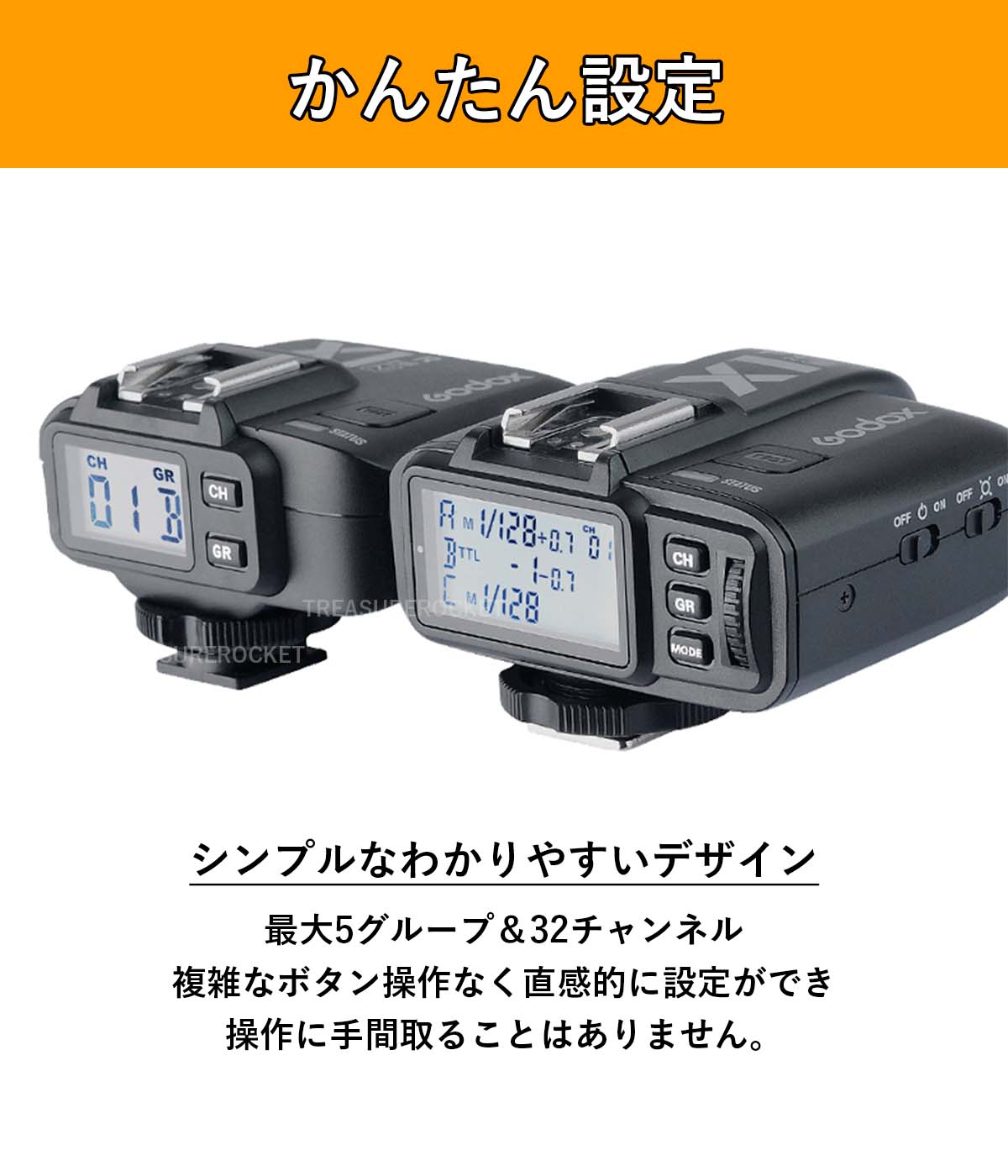 日本正規代理店 Godox X1R-N X1 X1RN ワイヤレス 受信機 レシーバー